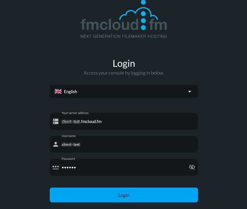 fmcloud.fm Admin Console